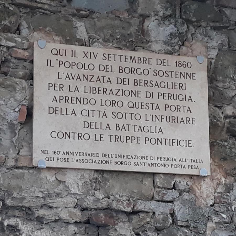 La Casa Dei Bersaglieri Apartamento Perúgia Exterior foto