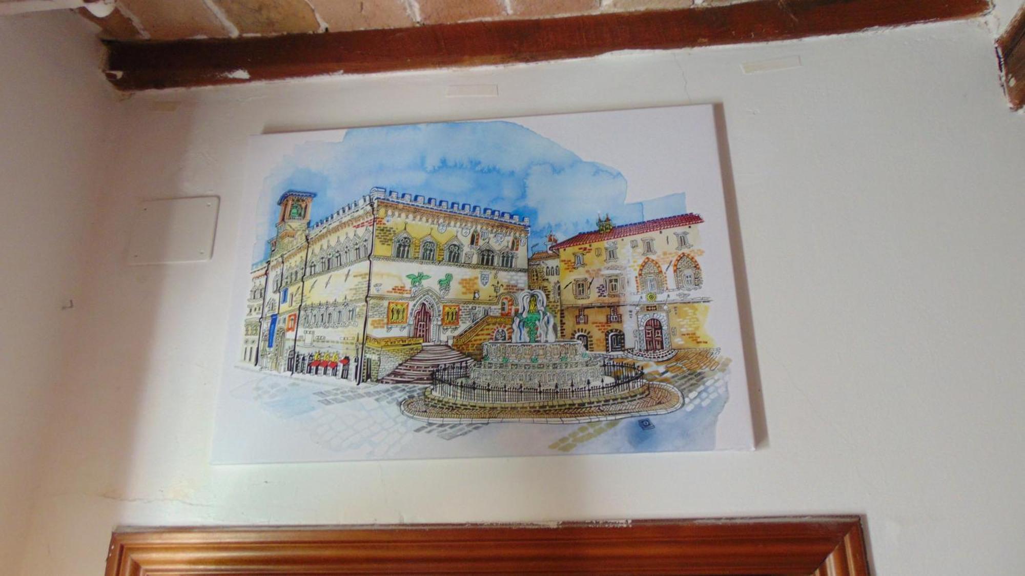 La Casa Dei Bersaglieri Apartamento Perúgia Exterior foto